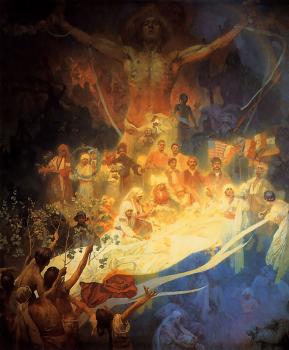 Alphonse Maria Mucha : The Apotheosis of the Slavs